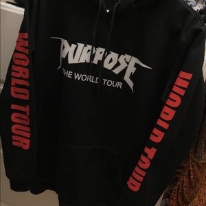 justin bieber purpose world tour hoodie